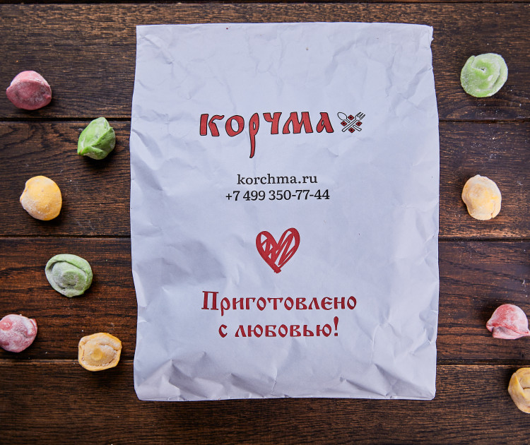 Замороженные пельмени - мультяшки