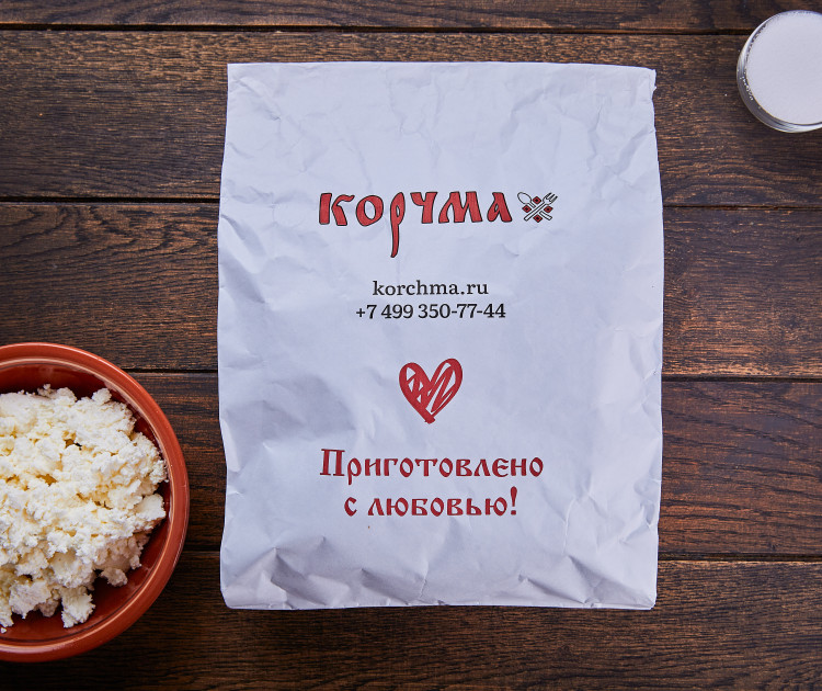 Замороженные вареники с соленым творогом