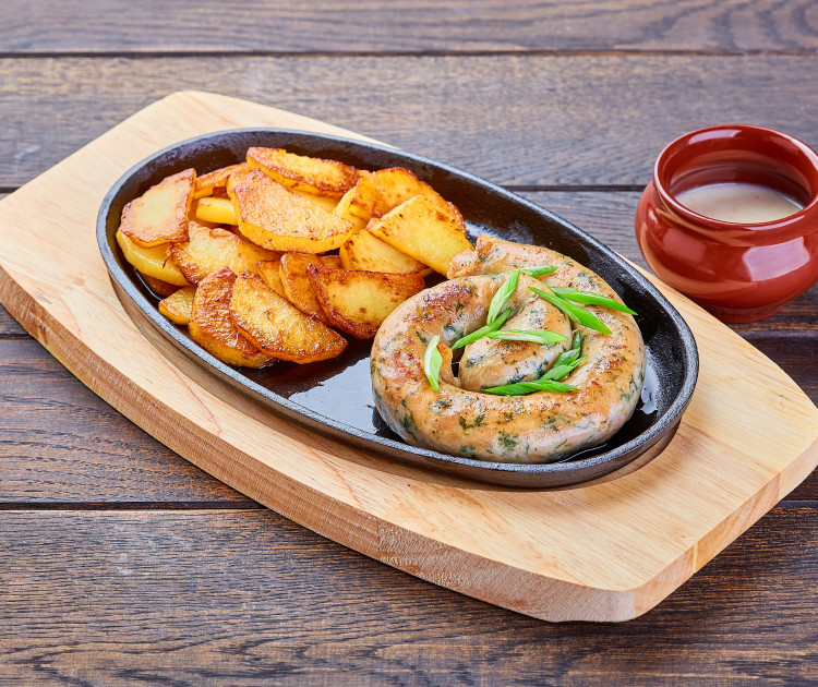 Домашняя колбаса куриная