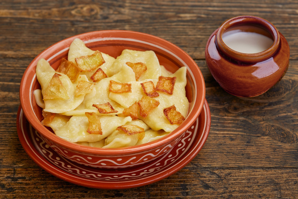 Ассорти из овощных вареников